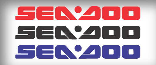1 Color Sea-Doo Logo